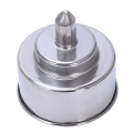 QUANBU 2X Stainless Steel Alcohol Burner, Lab Spirit Lamp, 200 Ml (6.7 Oz). 