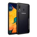 Samsung Galaxy A20S Ipaky Back Cover - Transparent and Black. 
