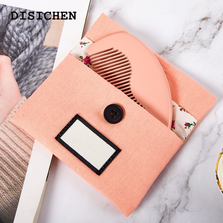 DISICHEN High Quality 1PCS Pocket Wooden Comb Portable Women Small Wooden Comb Hairdressing Beard Comb Smooth Hair Hair Styling Tool