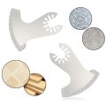 Professional Cemented Carbide Multitool Saw Rust Resistant Fast Cutting Diamond Oscillating Saw Triangle Saw Marble Cutting. 
