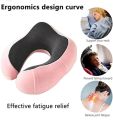 Memory Foam Travel Neck Pillow. 