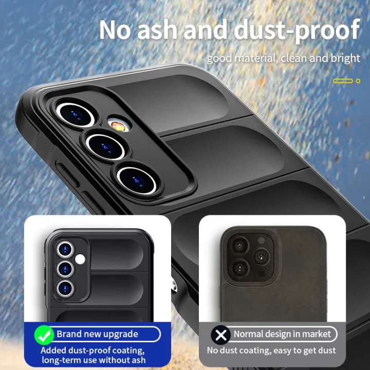 Lenuo%20Phantom%20Shield%20Soft%20Silicone%20TPU%20Phone%20Case%20For%20Samsung%20Galaxy%20A14%205G%20Shockproof%20Airbag%20Cover%20-%20Image%202