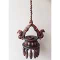 Hanging Paanas/Panas/Kha Dalo/ Diyo Holder(Home Decor/ Interiors/ Exterior/ Traditional/Ritual) - Ceramic -2ft(length) by 10inch(diameter). 