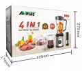 Avinas AV-126 Multi Function 4 In 1 Electric Nutrient Blender (1200 Watt). 