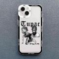 Rapper 2pac Singer Tupac Phone Case for Iphone 11 12 Mini 13 15 Pro Max 16 14 7 8 Plus X XS XR Soft Shockproof Back Cover Funda. 