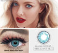 Brilliant Blue color contact lens. 