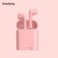 Sutuiying I7 MINI Wireless Bluetooth Earphone Stereo Earbuds Headset Sports New style Wireless Headphones With Charging Box For All Smart Phone. 