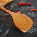 Natural Wooden Long Handled Non Sticky Cooking Spoon Healthy Kitchen Utensils. 