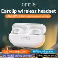 Ambie AM-TW01 True Wireless Bone Conduction Earbuds. 