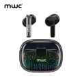 MWC EarPods Pro (MT999) | Bluetooth 5.4 Premium TWS | ANC & ENC (4 mics) | 10mm Driver | RGB Light | 30ms Ultra Low Latency | iPx6 Water Resistance | 40Hours Playtime. 