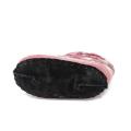 Pink Felt Printed Boots For Kids (Fair Trade Product). 