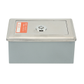JINMY 2X Garage Door Opener, Electric Door Roll Switch Lock Box, Mounted Concealed Button Switch A. 