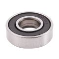 6001RS Deep Groove Ball Bearing 28 x 12 x 8 mm 30 Pieces, Silver & Black. 