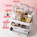 Accessories Point  Cosmetic Organizer Makeup Storage Box Lipstick Holder Stand More Tools. 
