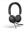 Jabra Evolve2 40 USB-A Wired Stereo Noise-Cancelling Headset. 