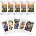 5pcs Portable Acrylic Fridge Magnetic Photo Frame Transparent DIY Card Display Frame Lightweight Double Sided Refrigerator Magnet Picture Frame for Instant Photo. 