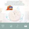Mini Portable Ultrasonic Turbine Washing Machine Turner USB Powered | Mini Portable Washing Machine. 