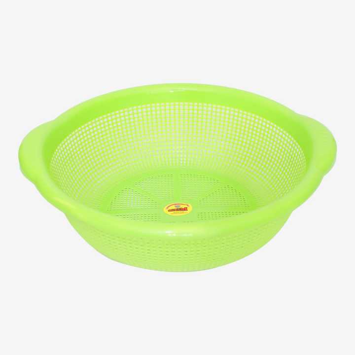Green Color Plastic Colander/Strainer 2013