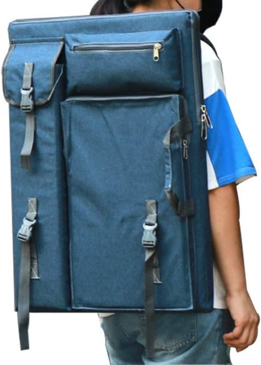 ProArt%20Portfolio%20Bag%20Backpack%20-%20Outdoors%20Artist%20Art%20Supply%20Sketch%20Board%20Travel%20Sketchpad%20Drawing%20Board%20Canvas%20Portfolio%20Bag%20for%20Art%20Student%20Photo%20Sketching%20Painting%20Easel%20Palette%20Brushes%20Storage%20-%20Image%204