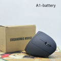 Vertical Wireless USB Mouse Ergonomic Rechargeable Portable PC Gamer For Computer Laptop Notebook Jing. 