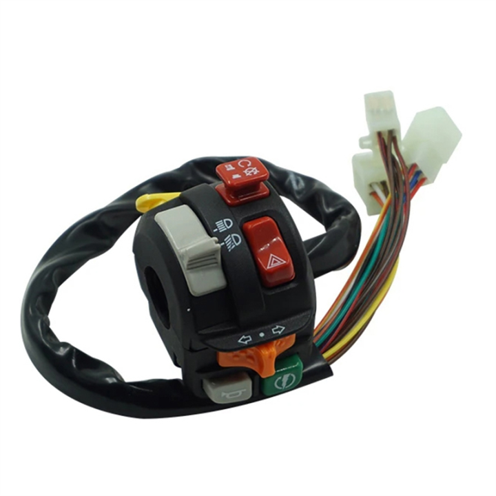 Fullhaodd 710004040 Motorcycle 7/8in 22mm Handlebar Control Switch for ...