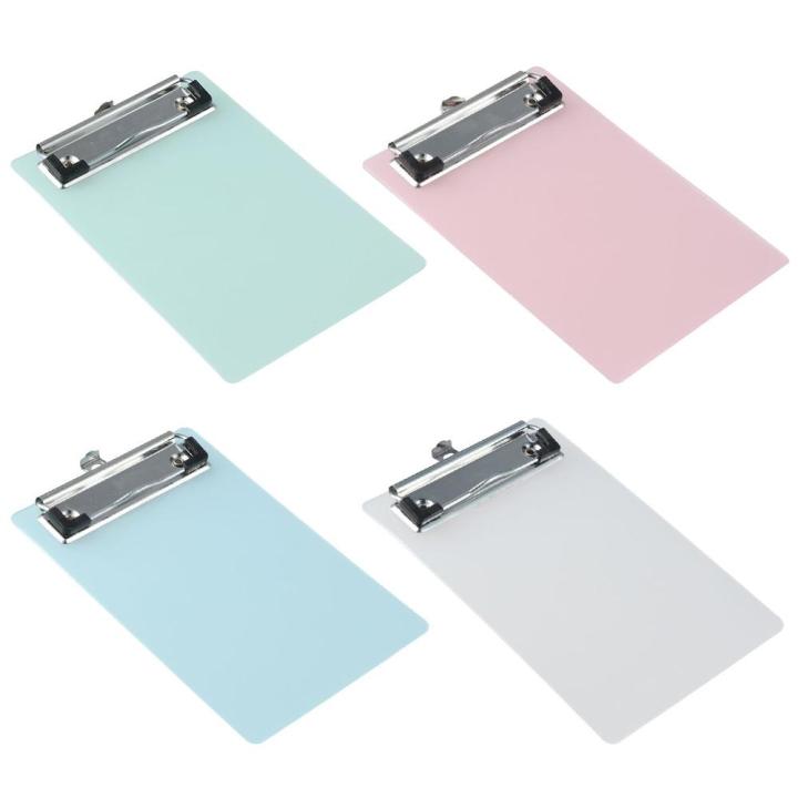 Offices Colorful Mini Clipboard Small Plastic A6 Clipboards Memo Size ...