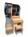 Double Mirror Dressing Table With Storage Space. 