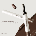 MAANGE 2-in-1 Eye Brow Cream Brow Pomade Waterproof & Natural Finish Eye Brow Pen MG-E06. 