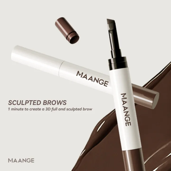 MAANGE%202-in-1%20Eye%20Brow%20Cream%20Brow%20Pomade%20Waterproof%20&%20Natural%20Finish%20Eye%20Brow%20Pen%20MG-E06%20-%20Image%202