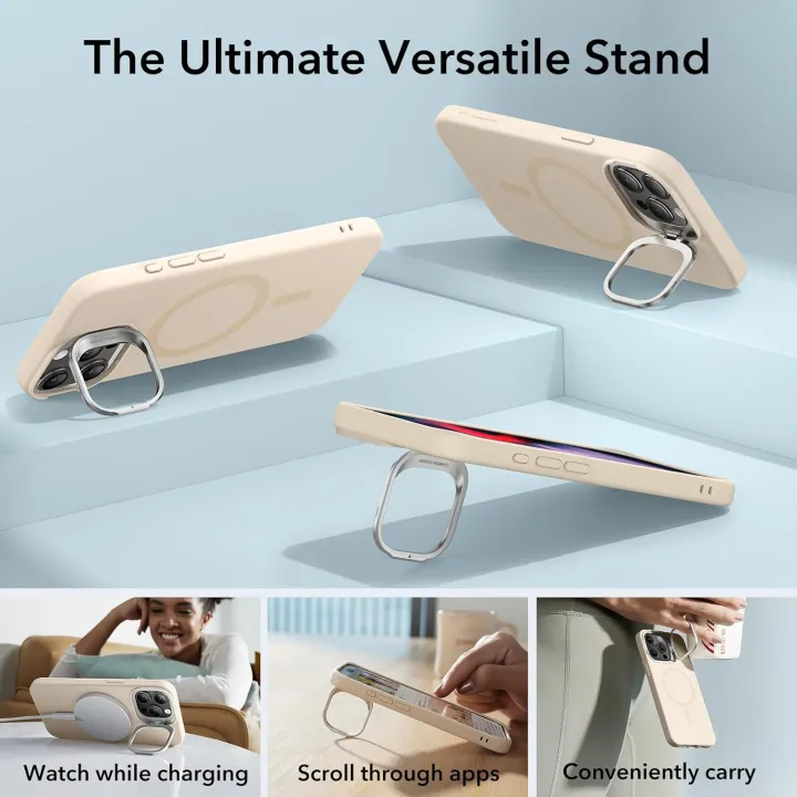 ESR%20Case%20for%20iPhone%2015%20Pro%20Max%20Case%20%20MagSafe%20Silicone%20Case%20with%20Stand%20Military%20Grade%20Protection%20-%20Image%203