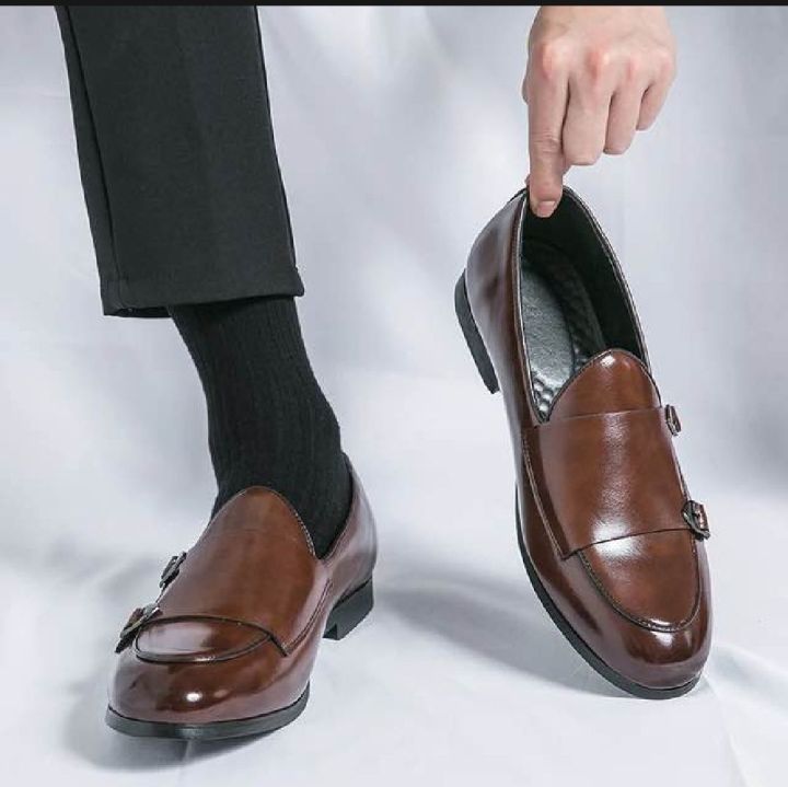 Men's%20Brown%20Leather%20Loafers%20Shoes%20Slip-On%20round%20Toe%20Soft%20Leather%20Comfortable%20Breathable%20Lined%20Lightweight%20Rubber%20Outsole%20-%20Image%202