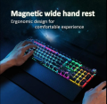 Gaming Keyboard for PC Laptop Tablet 104 Keys Wired RGB Backlit Keyboard. 