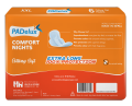 PADelux Sanitary Pads Comfort Nights XXL 320 mm- 6 Pads. 