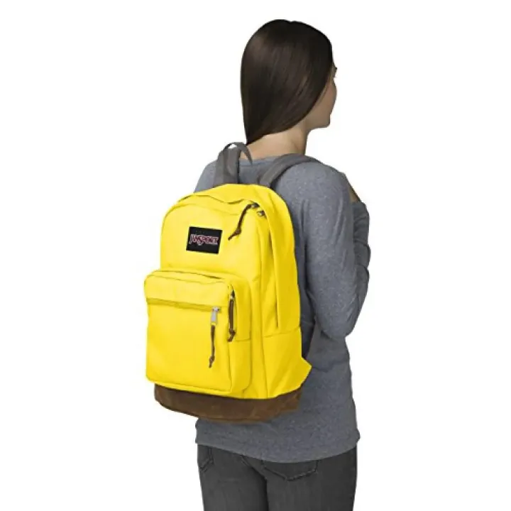 Jansport%20Right%20Pack%20Yellow%20Card%20Backpack%20Bag%20For%20Unisex%20-%20Image%203
