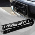 1PC Car License Plate Frame Universal Aluminum Power Racing Styling Rotating Number License Plate Frames Tag Holder Adjustable YULING. 