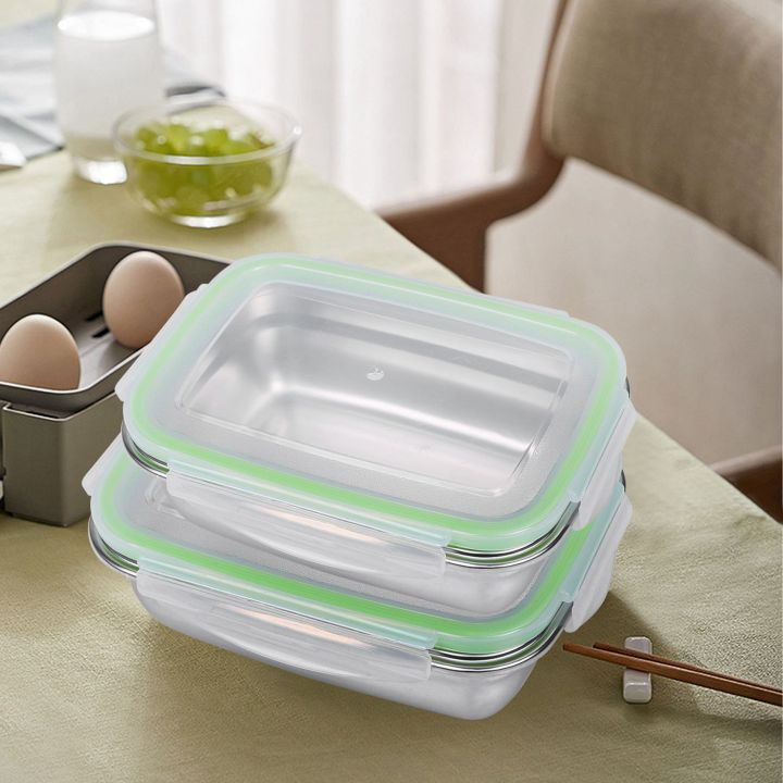 fasdaga%202X%20304%20Stainless%20Steel%20Lunch%20Box%20Eco-Friendly%20Portable%20Food%20Storage%20Container%20Refrigerator%20Multipurpose%20Crisper%20Box%20-%20Image%202