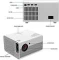 T10 Led Full Hd (1080P PROJECTOR 4500 LUMENS) Home Theater. 