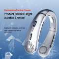 Neck Fan,Lightweight Wearable Low Noise 5 Speed Hands Free Fan, Hanging Headphone Design Sports Fan for Indoor & Outdoor. 