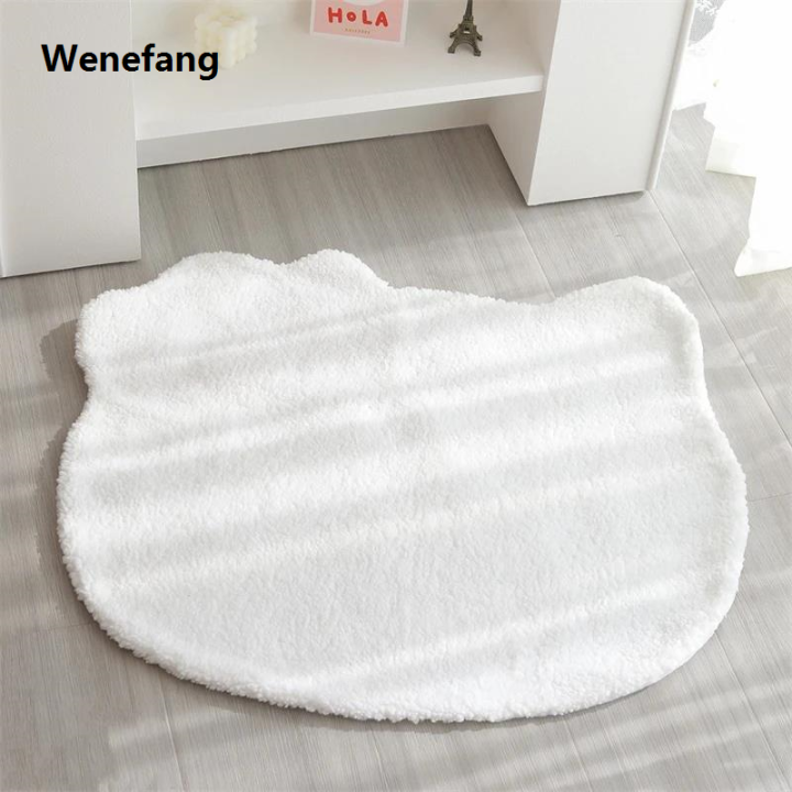 Wenefang%20Sanrio%20Hello%20Kitty%20Cartoon%20Cute%20Big%20Head%20Floor%20Mat%20Non-slip%20Soft%20Bargain%20price%20Bedroom%20Living%20Room%20Decor%20Miniso%20Decor%20Birthday%20Gifts%20For%20Girl%20-%20Image%205