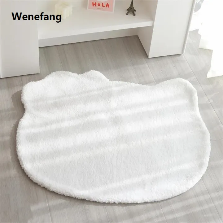 Wenefang%20Sanrio%20Hello%20Kitty%20Cartoon%20Cute%20Big%20Head%20Floor%20Mat%20Non-slip%20Soft%20Bargain%20price%20Bedroom%20Living%20Room%20Decor%20Miniso%20Decor%20Birthday%20Gifts%20For%20Girl%20-%20Image%205