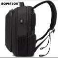 Nopinyou Anti-Theft Brush Men'S Computer Bag/ Motorcycle Riding Backpack Men'S Hard Case Backpack/ Motorcycle Travel Laptop Bag. 