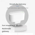 Intelligent Control Socket Gateway Hub Plug-in Multi-Mode Bluetooth Multi-Mode Gateway Home Wireless Multi-Mode Bluetooth Gateway EU Plug. 