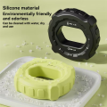 Grip Strength Trainer Hand Grip Strengthener Ring Double Force Grip Rings Light Gray. 