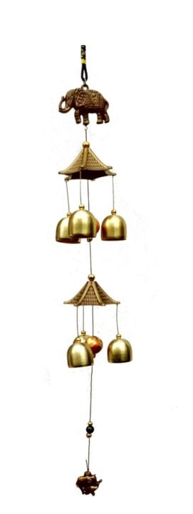 Indian Decorative Bell Home & Garden Good Luck Elephant Wind Chime main image 0