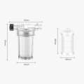 1PC Purifier Output Universal Filter PP Cotton Shower Strainer Faucet Water Heater Purification Kitchen Bathroom Fittings. 