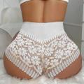 Kuying Fashion 3PCS Women Lace Panties Lingerie Cheeky Plus Size S-4XL High-waist Panty Female Briefs Lady Seamless Breathable Underwear. 