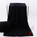 Black Thick Towel Barber Shop Makeup Table With Soft Super Absorbent Hair Luolong. 