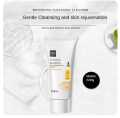 SENANA ||nGold Fullerene Facial Cleanser Foam Face Wash Collagen Shrink Pores Cleansing Oil Control Whitening Acne Treatment 60g. 
