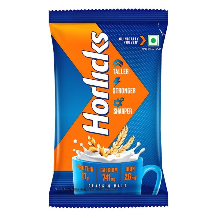Horlicks Classic Malt Sachet (1 cup Pack) X 15 Sachets
