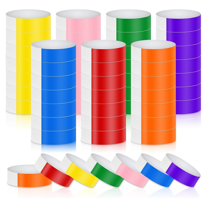 Wristbands for Events Colors Arm Hand Bands 700 Counts Neon Wrist